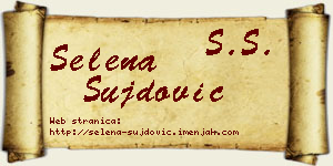 Selena Šujdović vizit kartica